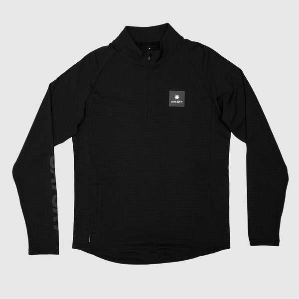 SAYSKY Blaze Half Zip Light Fleece FLEECE 9001 - BLACK