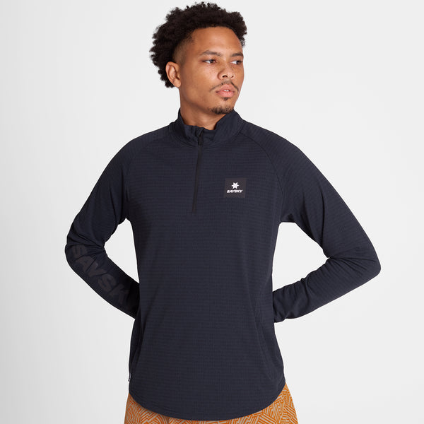 SAYSKY Blaze Half Zip Light Fleece FLEECE 9001 - BLACK