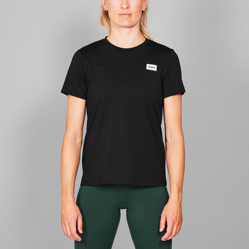 SAYSKY Clean Motion T-shirt T-SHIRTS 901 - BLACK