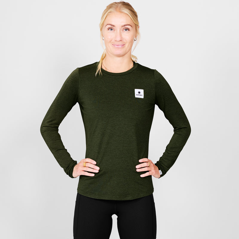 SAYSKY Clean Pace Long Sleeve LONG SLEEVES 3001 - GREEN