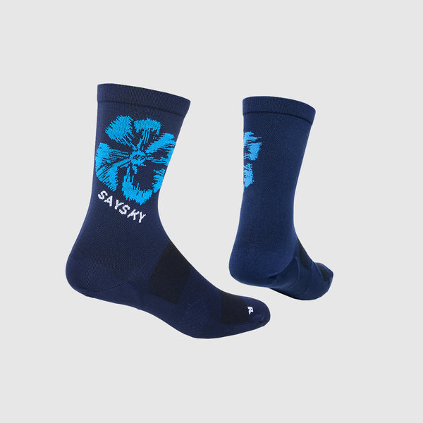 SAYSKY Combat High Socks SOCKS 1029 - BLUE AOP