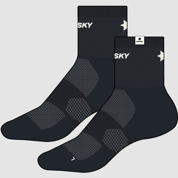 SAYSKY Combat Quarter Socks SOCKS 901 - BLACK