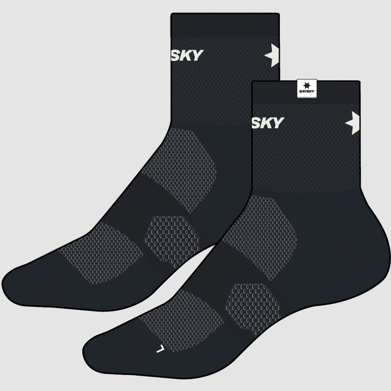 SAYSKY Combat Quarter Socks SOCKS 901 - BLACK