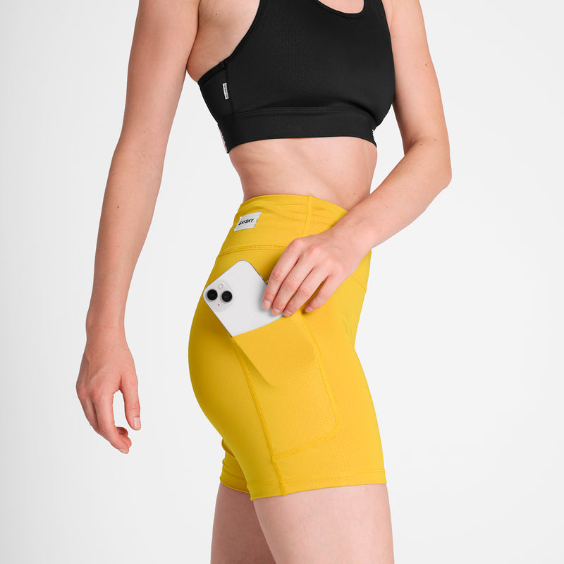 SAYSKY Combat+ Short Tights 7'' TIGHTS 412 - YELLOW