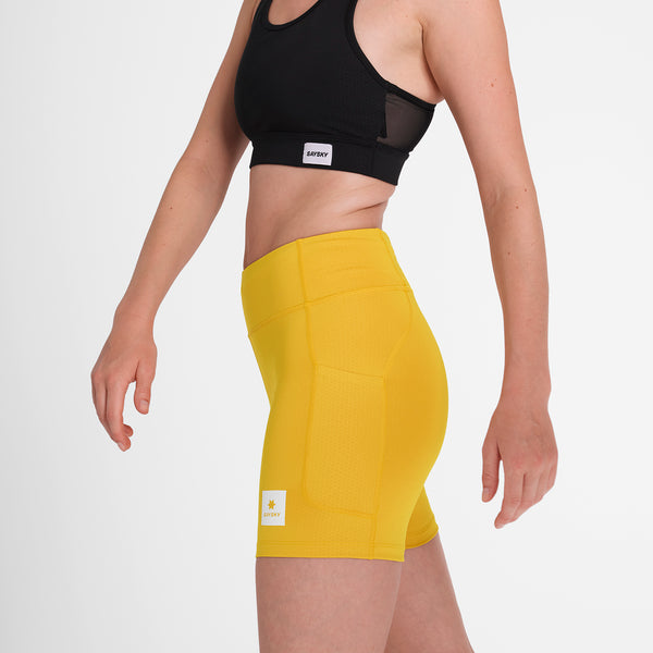 SAYSKY Combat+ Short Tights 7'' TIGHTS 412 - YELLOW