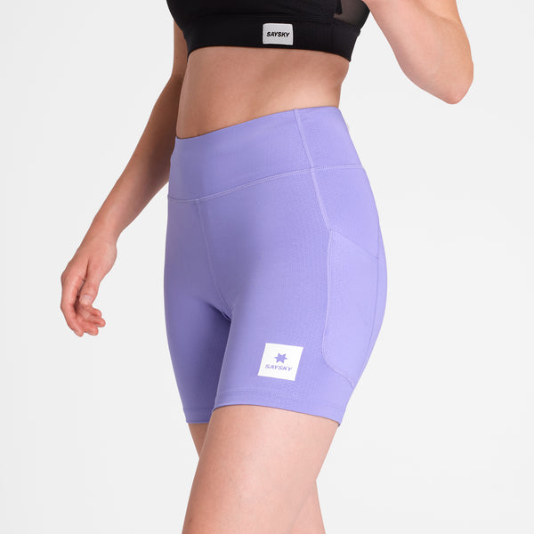 SAYSKY Combat+ Short Tights 7'' TIGHTS 709 - PURPLE