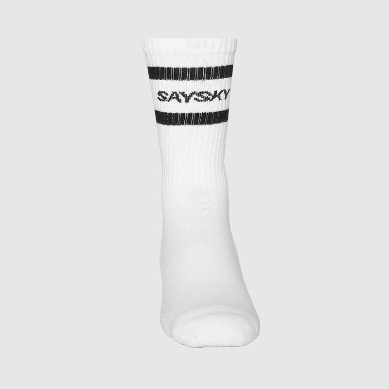 SAYSKY Everyday Crew Socks SOCKS 101 - WHITE