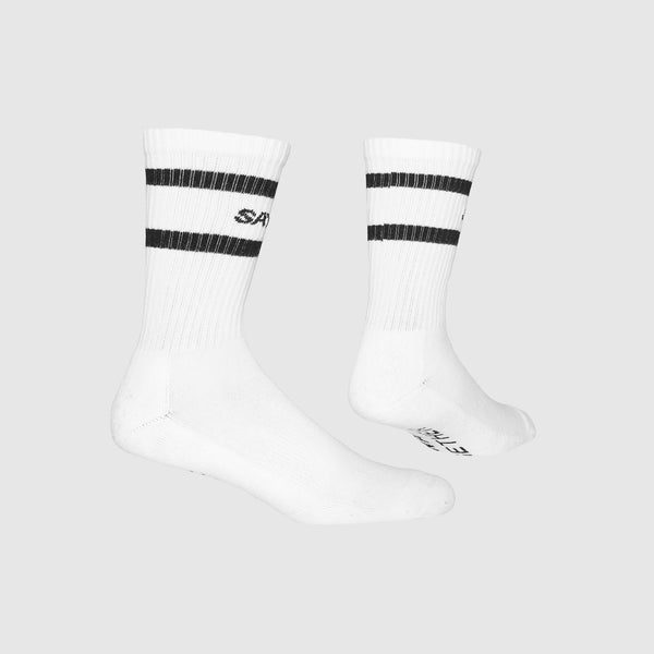 SAYSKY Everyday Crew Socks SOCKS 101 - WHITE