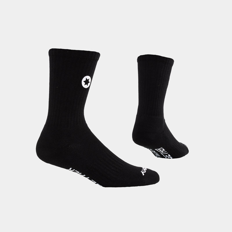 SAYSKY Everyday Crew Socks SOCKS 901 - BLACK