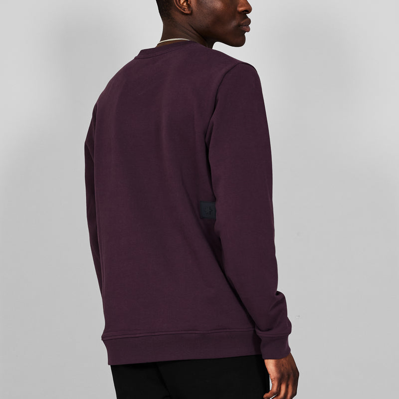 SAYSKY Everyday Crewneck SWEATSHIRTS 708 - PURPLE