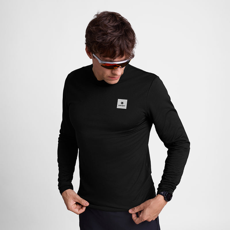SAYSKY Flow Light Fleece LONG SLEEVES 901 - BLACK