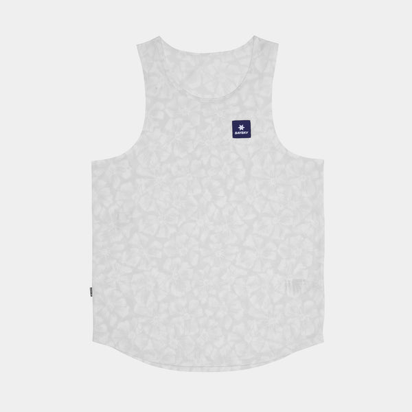 SAYSKY Flower Combat Singlet SINGLETS 1030 - WHITE AOP