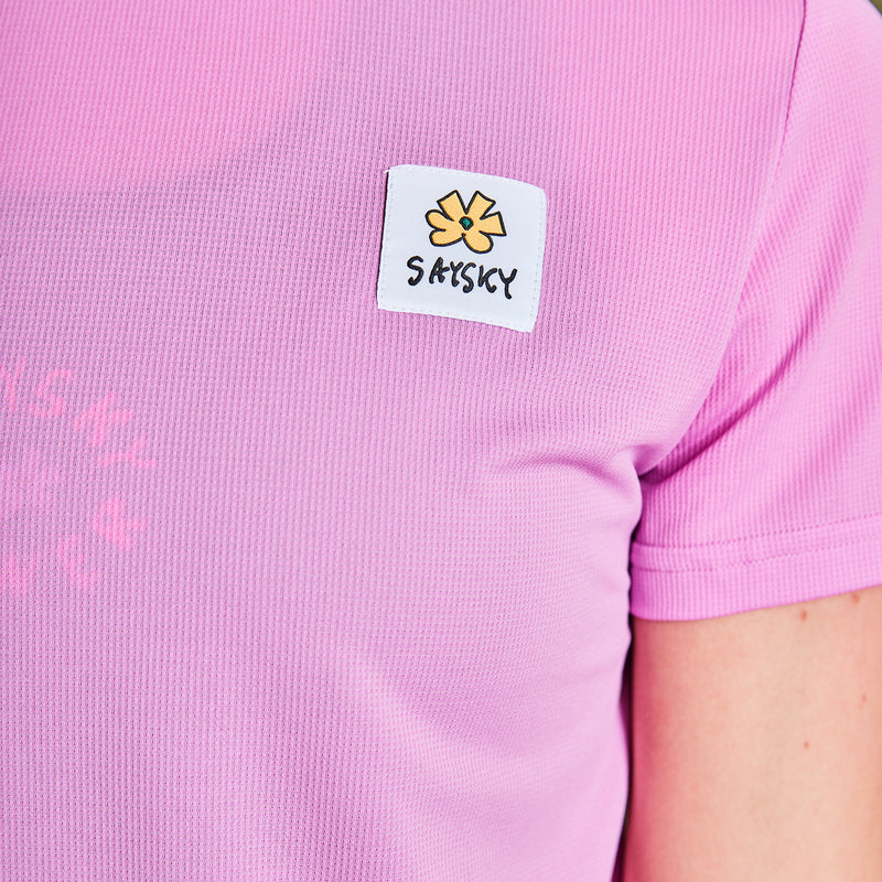 SAYSKY Flower Combat T-shirt T-SHIRTS 504 - PINK