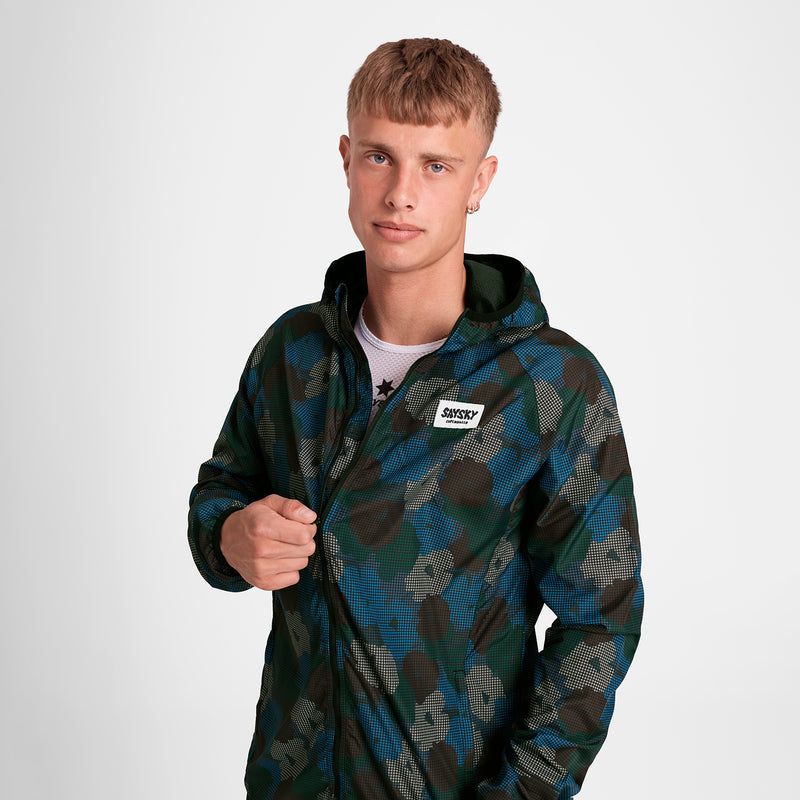 SAYSKY Flower Pace Jacket JACKETS/VESTS 1046 - BLUE AOP