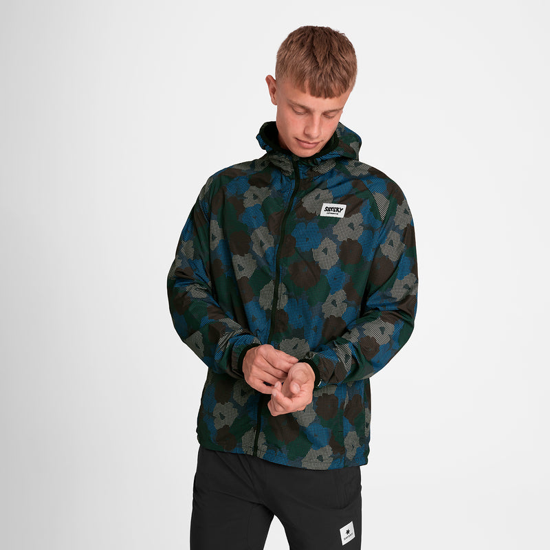 SAYSKY Flower Pace Jacket JACKETS/VESTS 1046 - BLUE AOP