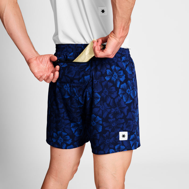 SAYSKY Flower Pace Shorts 5'' SHORTS 1029 - BLUE AOP