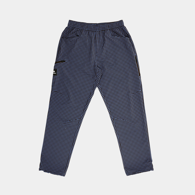 SAYSKY Houndstooth Everyday Pants PANTS 1047 - BLUE AOP