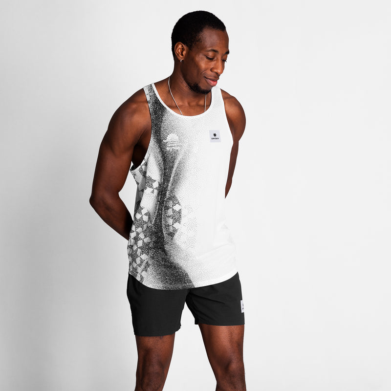 SAYSKY Itahara x Saysky Flow Singlet SINGLETS 1060 - WHITE AOP