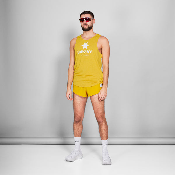 SAYSKY Logo Combat Pro Singlet SINGLETS 4007 - YELLOW