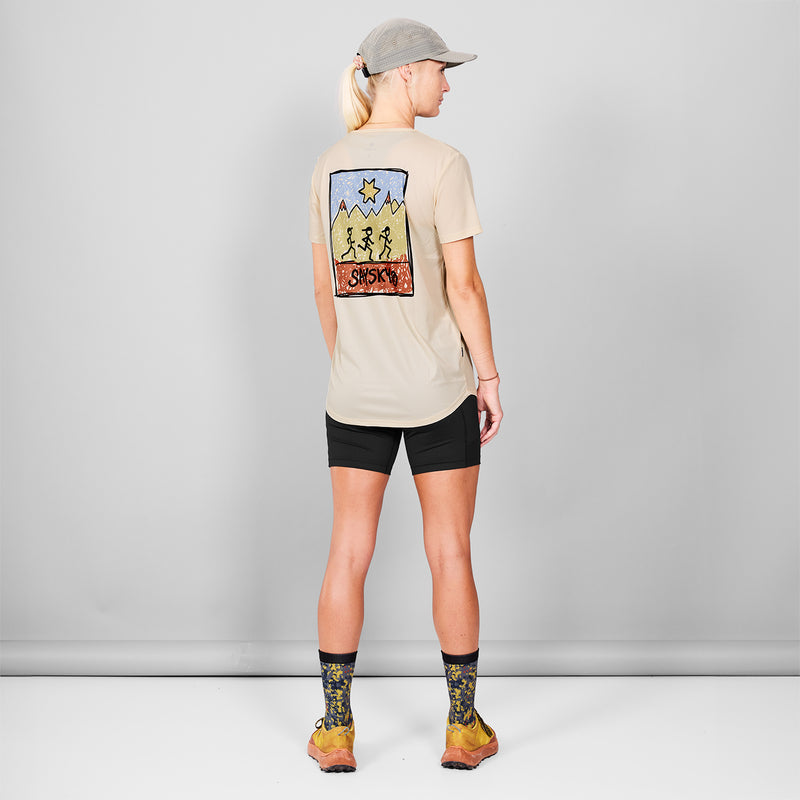 SAYSKY Logo Flow T-shirt T-SHIRTS 103 - BEIGE