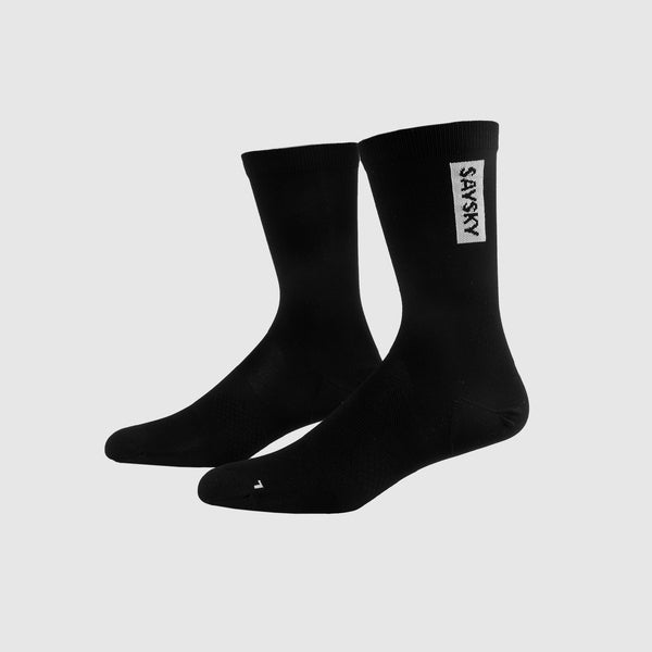 SAYSKY Logo High Combat Socks 100 SOCKS BLACK