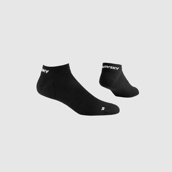 SAYSKY Logo Low Combat Socks SOCKS 901 - BLACK