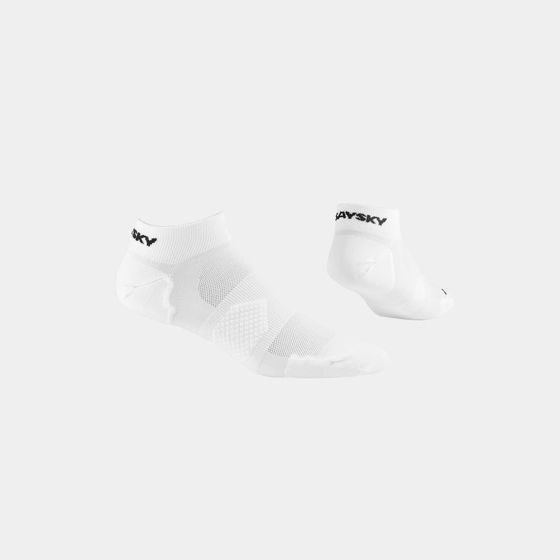 SAYSKY Logo Low Combat Socks 500 SOCKS 101 - WHITE