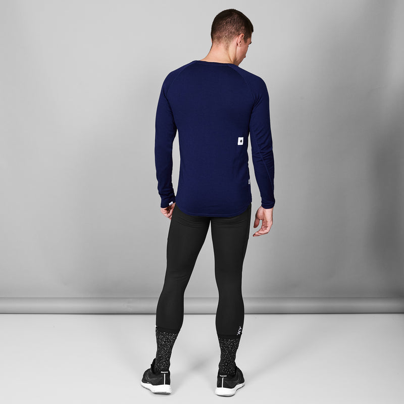 SAYSKY Merino 165 Base Layer Long Sleeve LONG SLEEVES 201 - BLUE