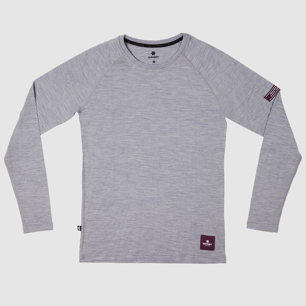 SAYSKY Merino Base 165 Long Sleeve LONG SLEEVES 6004 - GREY