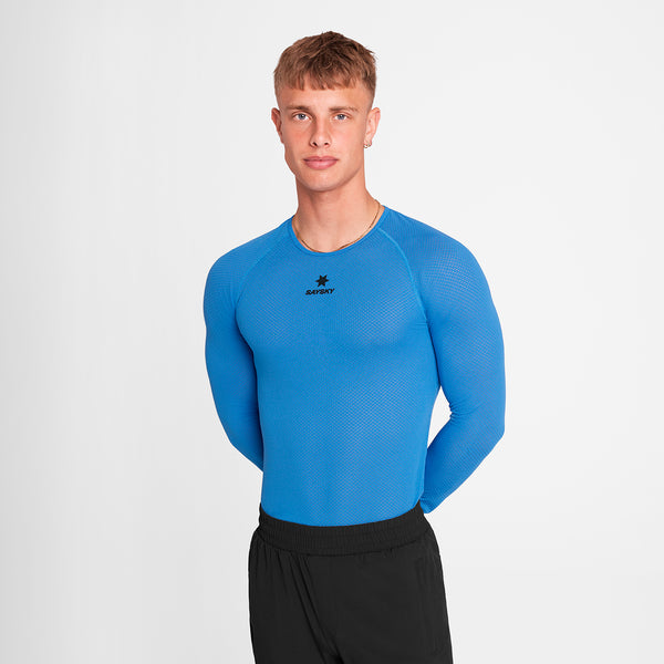 SAYSKY Mesh Base Layer Longsleeve LONG SLEEVES 220 - BLUE
