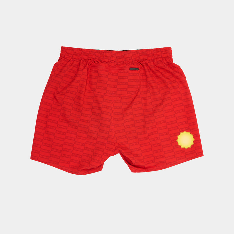 SAYSKY OTA x Saysky Pace Shorts 5" SHORTS 1057 - RED AOP