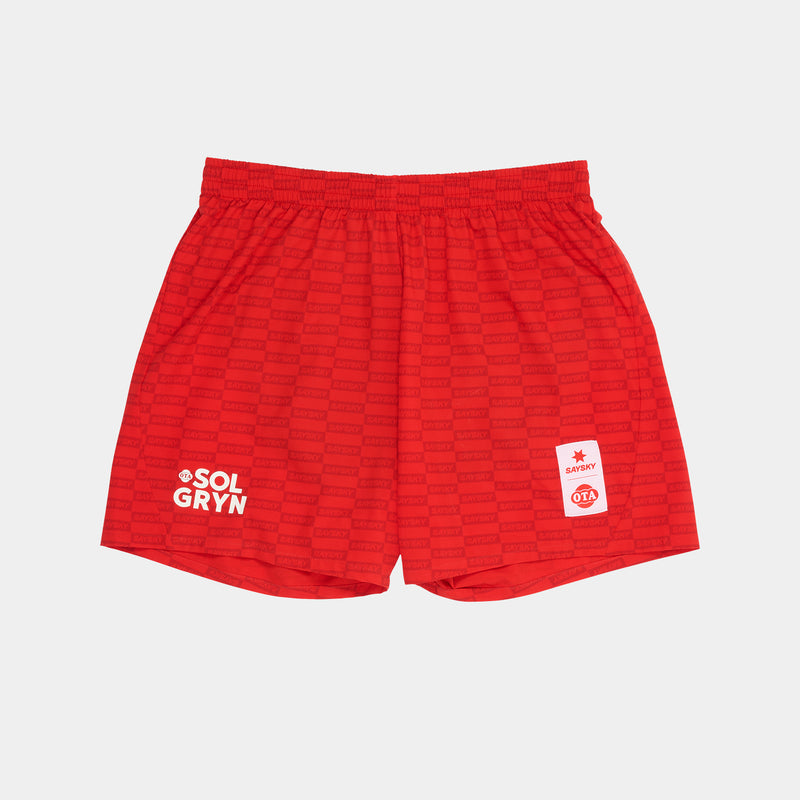 SAYSKY OTA x Saysky Pace Shorts 5" SHORTS 1057 - RED AOP