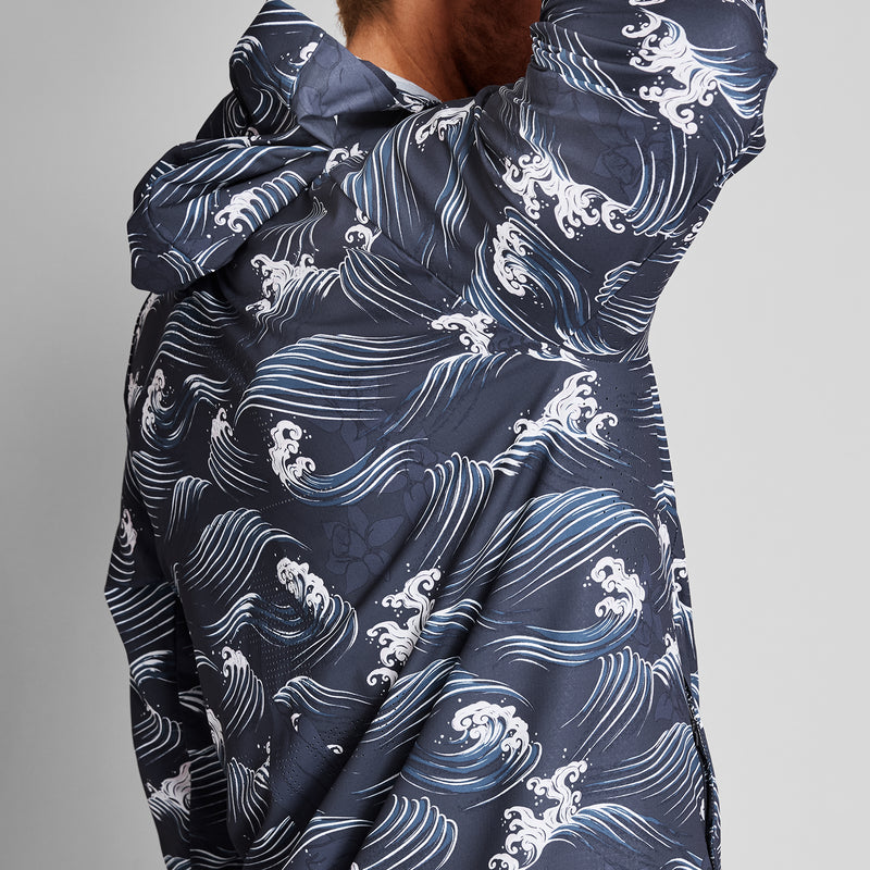 SAYSKY PUMA X SAYSKY JACKET JACKETS/VESTS 1013 - BLUE AOP