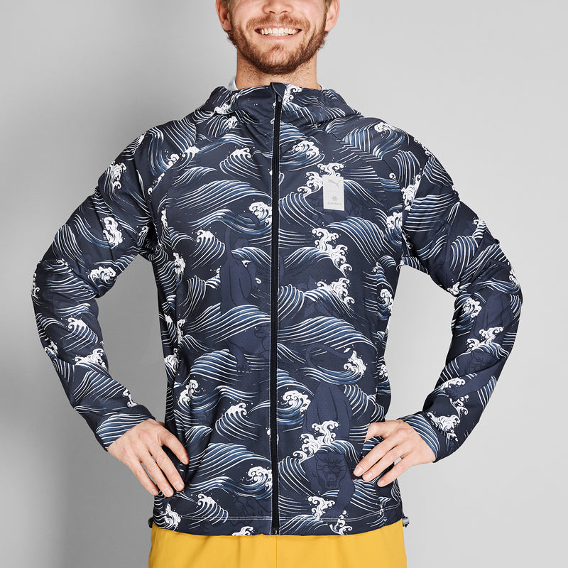 SAYSKY PUMA X SAYSKY JACKET JACKETS/VESTS 1013 - BLUE AOP