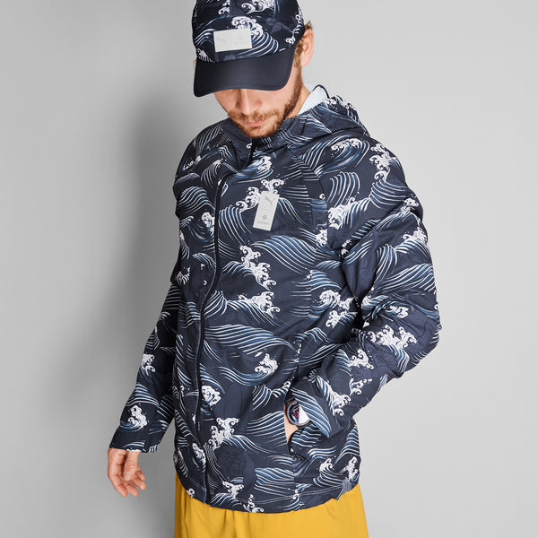 SAYSKY PUMA X SAYSKY JACKET JACKETS/VESTS 1013 - BLUE AOP