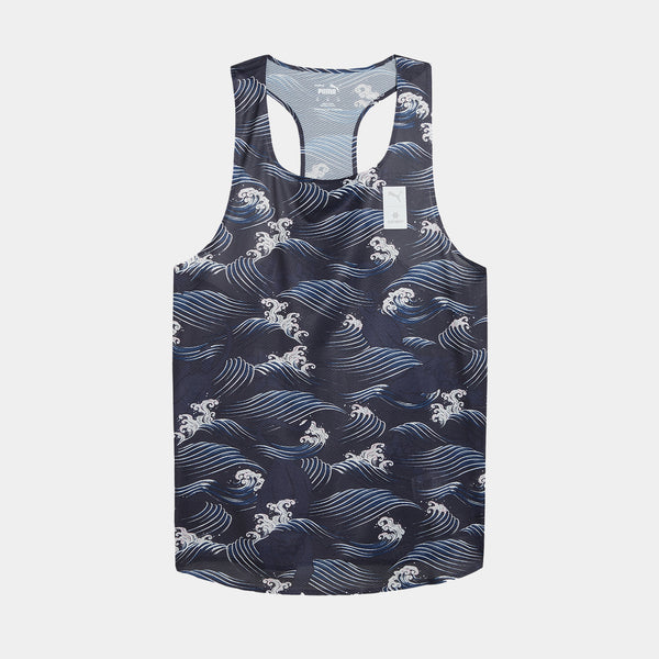 SAYSKY PUMA X SAYSKY SINGLET SINGLETS 1013 - BLUE AOP