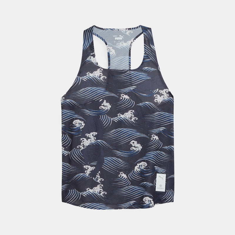 SAYSKY PUMA X SAYSKY SINGLET SINGLETS 1013 - BLUE AOP