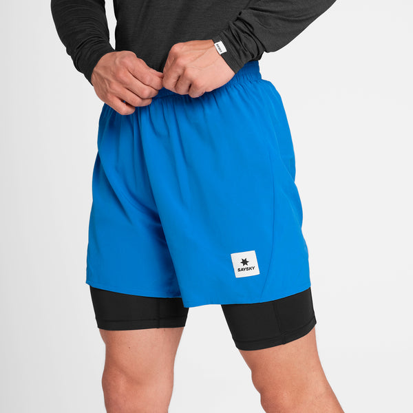 SAYSKY Pace 2 in 1 Shorts 5'' SHORTS 220 - BLUE
