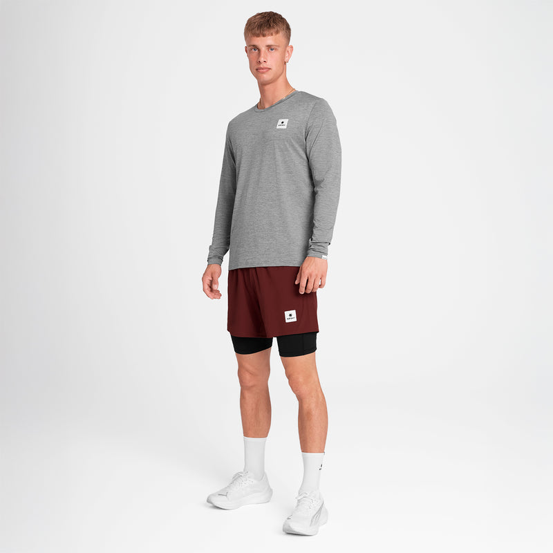 SAYSKY Pace 2 in 1 Shorts 5'' SHORTS 509 - RED