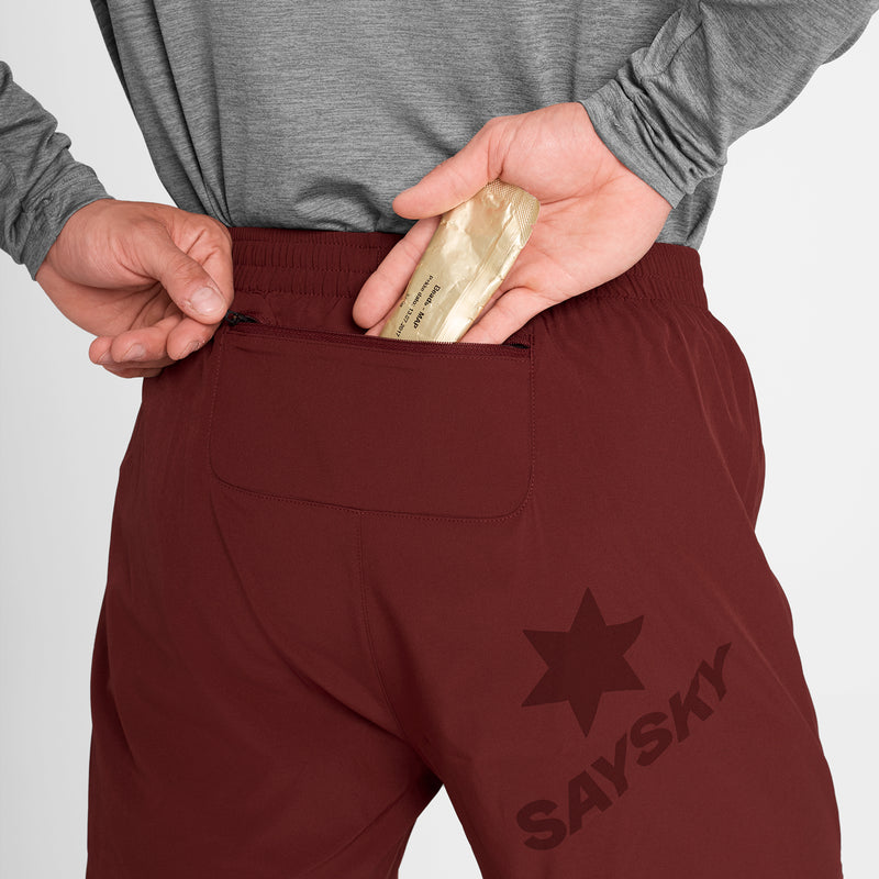 SAYSKY Pace 2 in 1 Shorts 5'' SHORTS 509 - RED