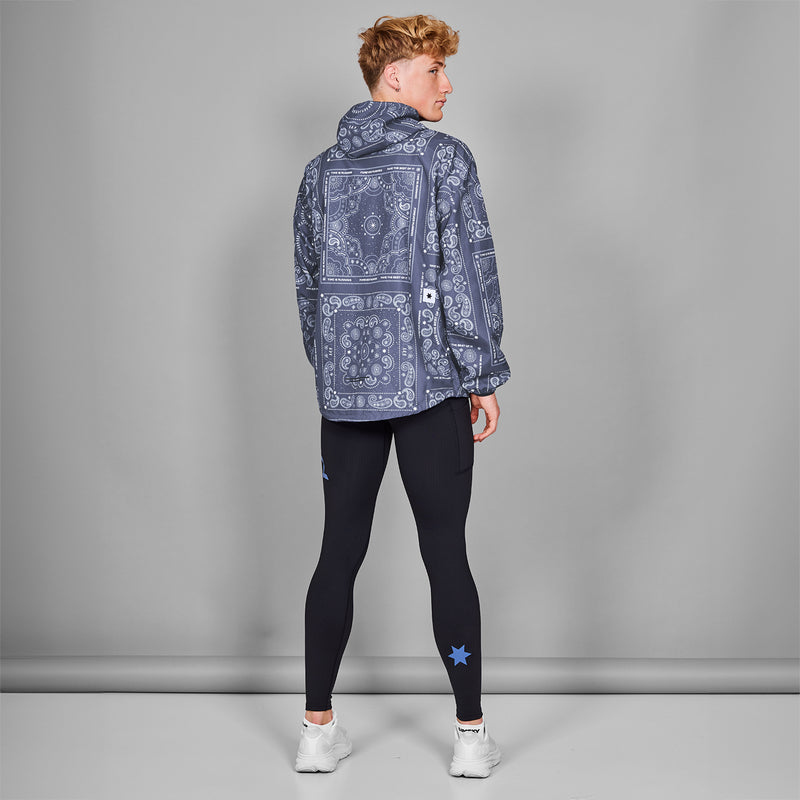 SAYSKY Paisley Pace Anorak JACKETS/VESTS 1020 - BLUE PAISLEY AOP