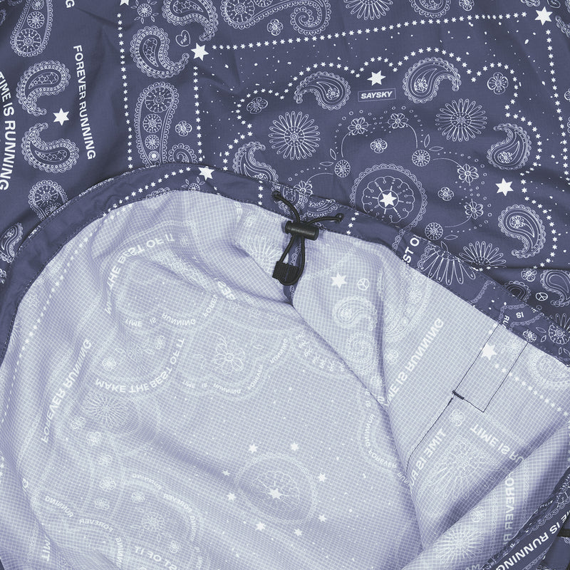 SAYSKY Paisley Pace Anorak JACKETS/VESTS 1020 - BLUE PAISLEY AOP