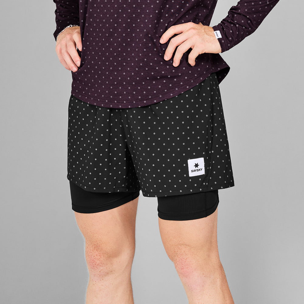 SAYSKY Polka 2 In 1 Pace Shorts 5 Saysky