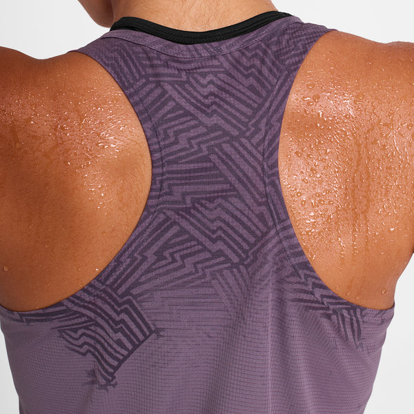 SAYSKY Reactive Flow Singlet SINGLETS 1053 - PURPLE AOP
