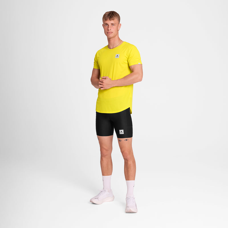 SAYSKY Reactive Flow T-Shirt T-SHIRTS 1052 - YELLOW AOP