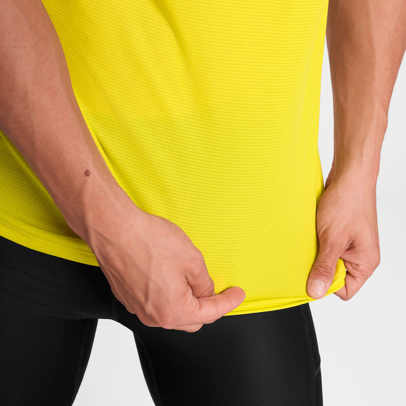SAYSKY Reactive Flow T-Shirt T-SHIRTS 1052 - YELLOW AOP