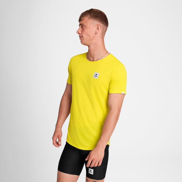 SAYSKY Reactive Flow T-Shirt T-SHIRTS 1052 - YELLOW AOP