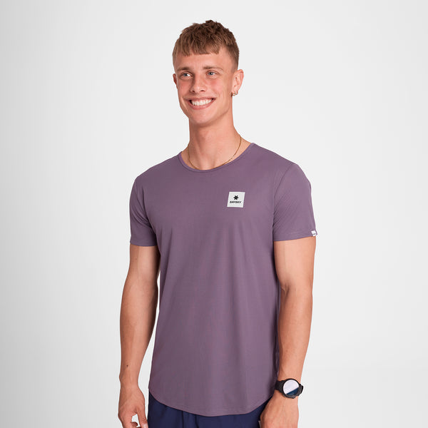 SAYSKY Reactive Flow T-Shirt T-SHIRTS 1053 - PURPLE AOP