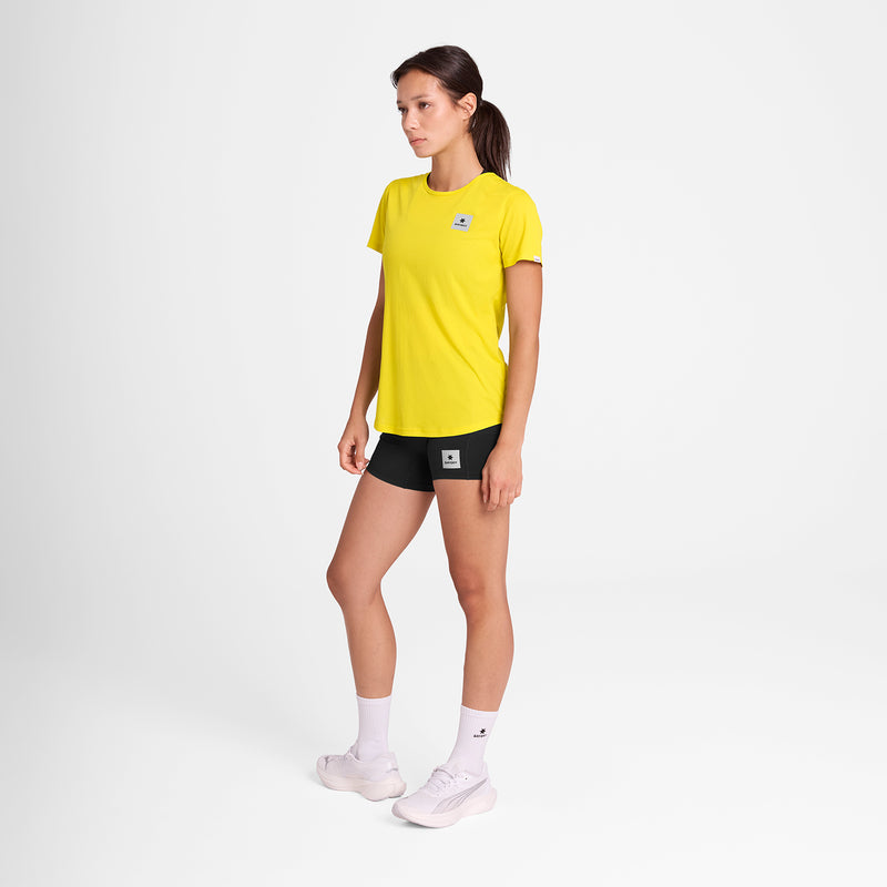 SAYSKY Reactive Flow T-Shirt T-SHIRTS 1052 - YELLOW AOP