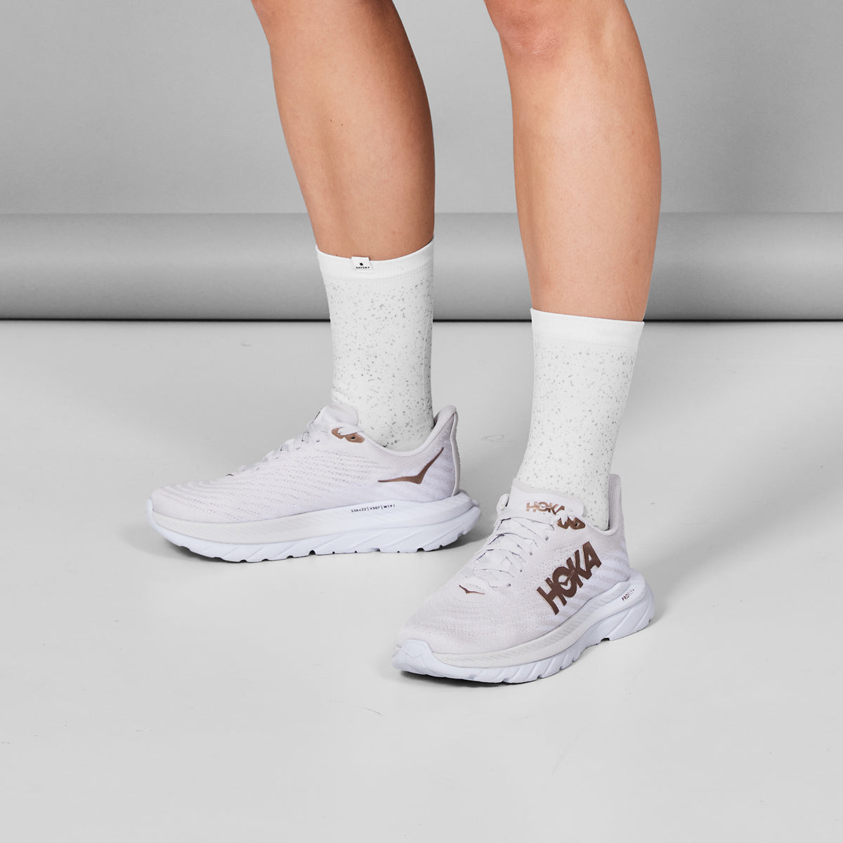 SAYSKY Reflective High Combat Socks 300 SOCKS 101 - WHITE